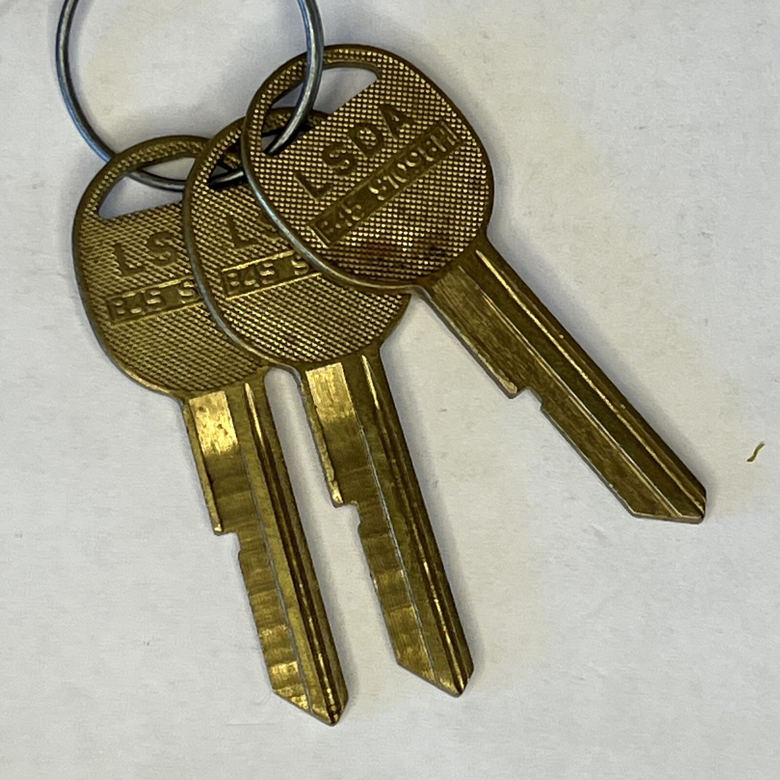 Vintage 3 Uncut Key Blanks GM LSDA B45 M