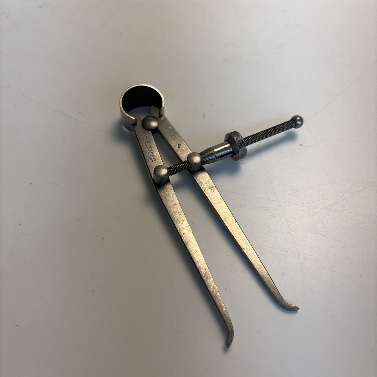 Vintage Goodell Pratt 4 Inch Inside Caliper Spring Leg Machinist Tool USA