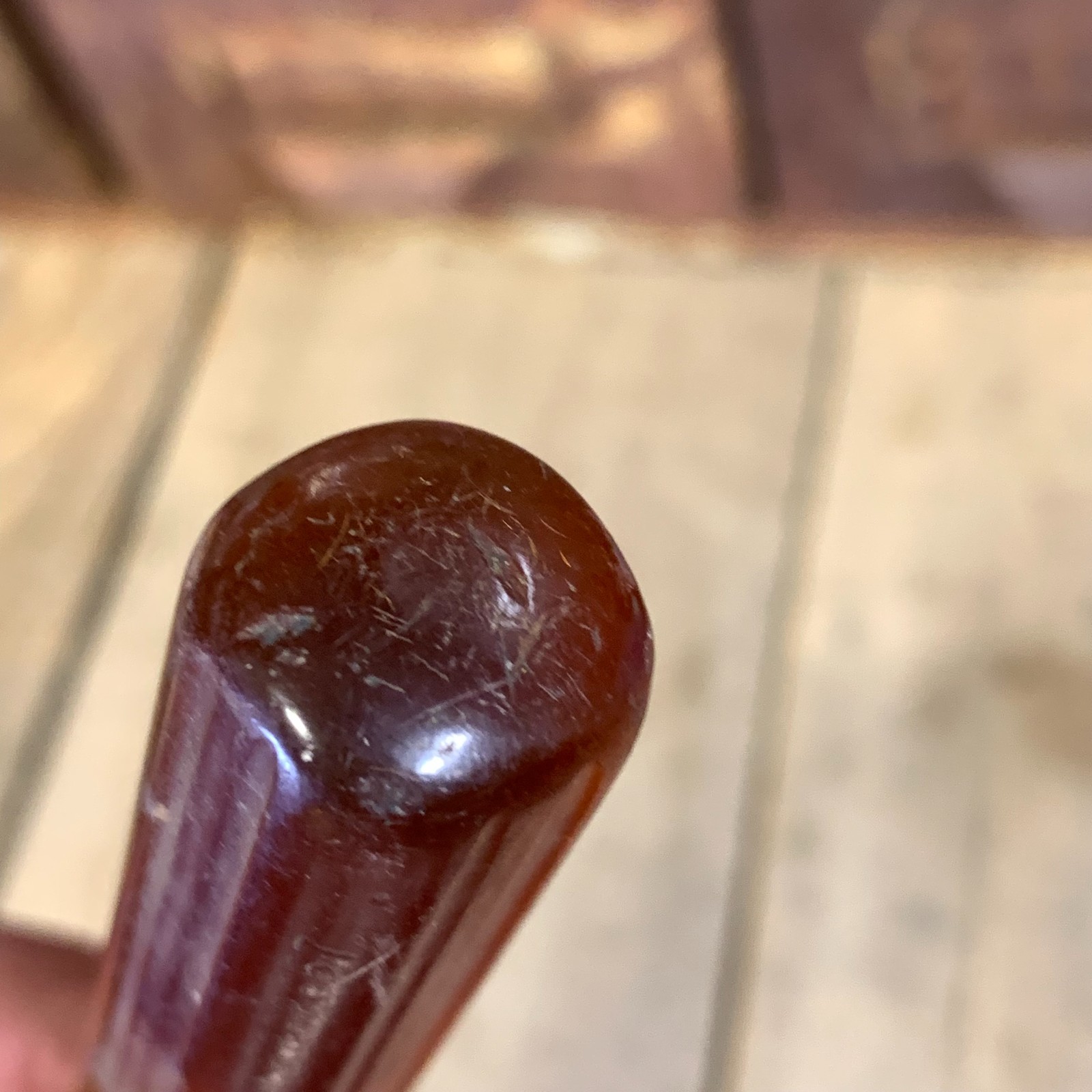 SEARS ~ Craftsman ~ late 30’s -40’s (2) Amber Handle Screwdrivers Scarce!