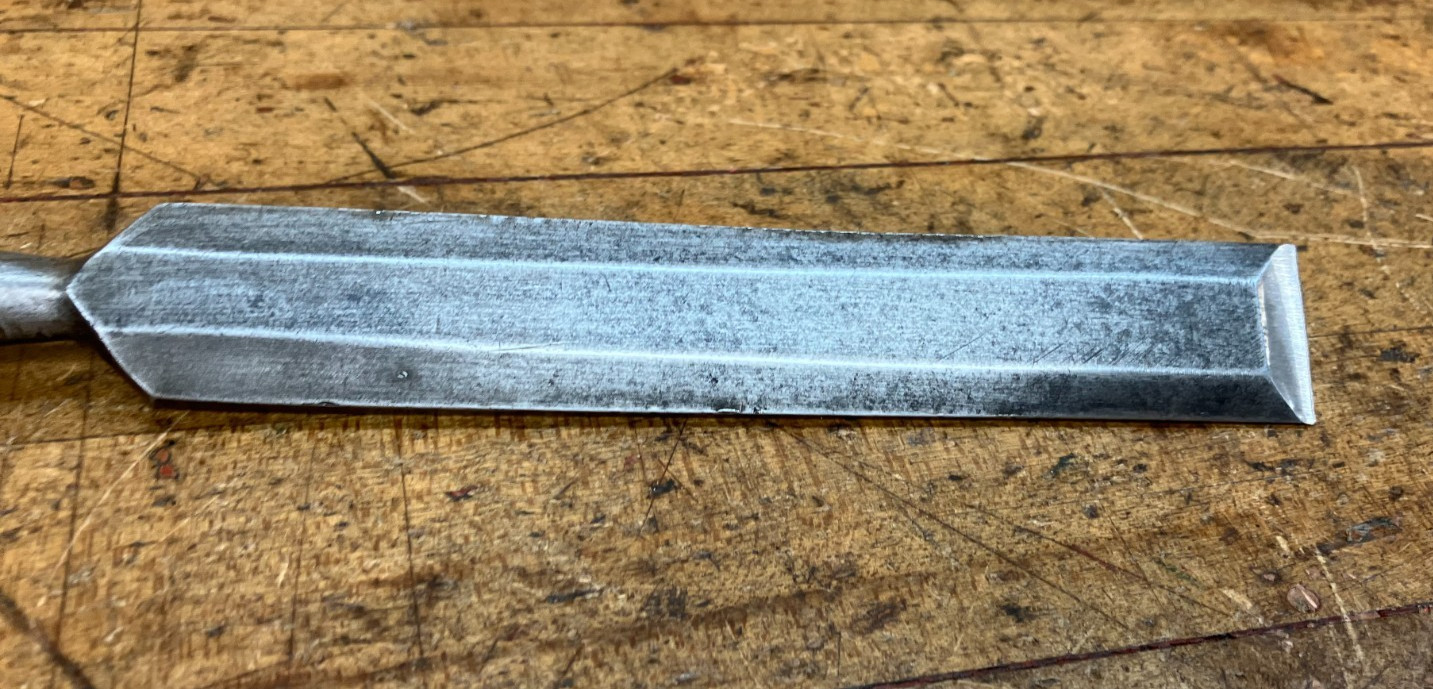 Long 1″ Bevel Edged Paring Chisel