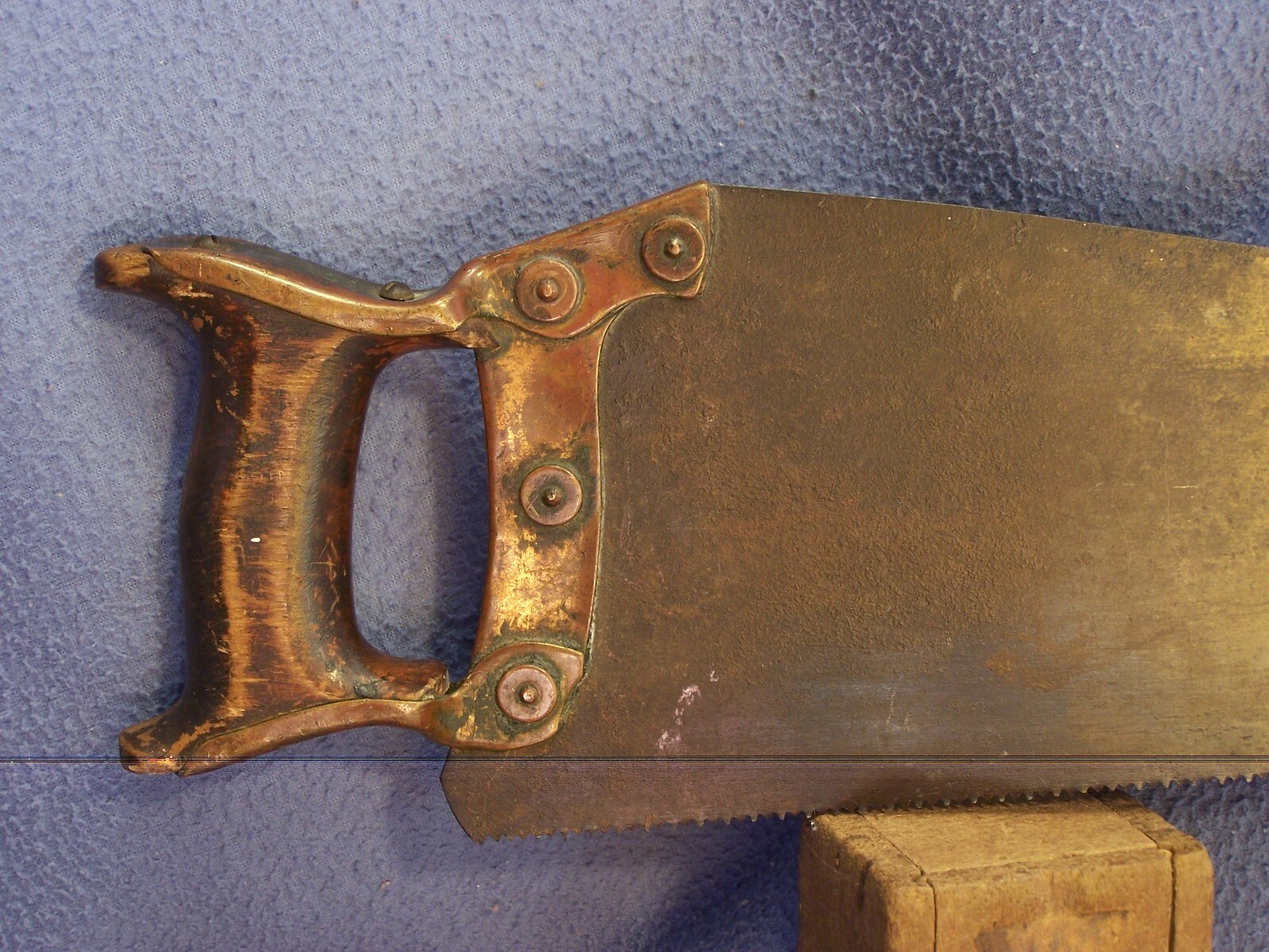 Pruning saw Disston D-26 or Atkins No 44 hand saw 20 inch panel saw