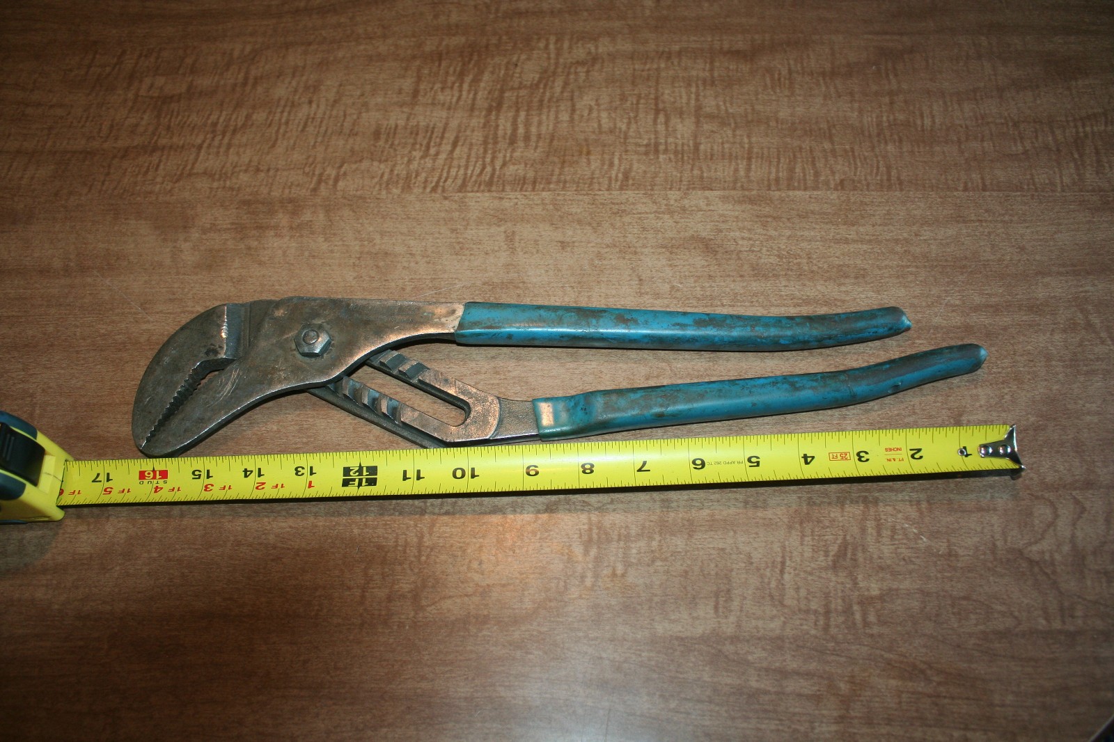 Vtg Channellock 460 16″ Straight Jaw Tongue&Groove Plier Tested Works! See Pix!!