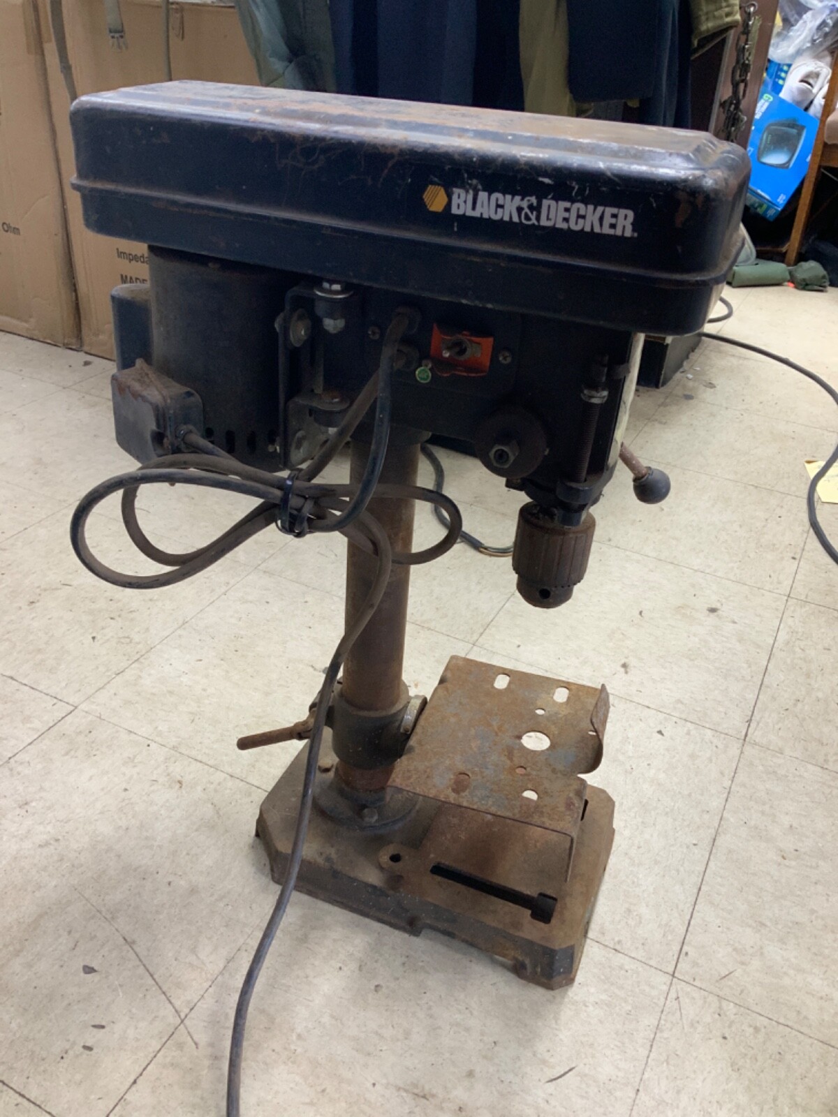 black and decker 9400 type-2 drill press