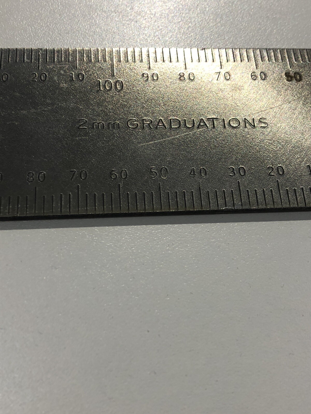 VTG Stanley Metric RAFTER Square USA Made 1975 2mm Graduations No.45-530 Rare