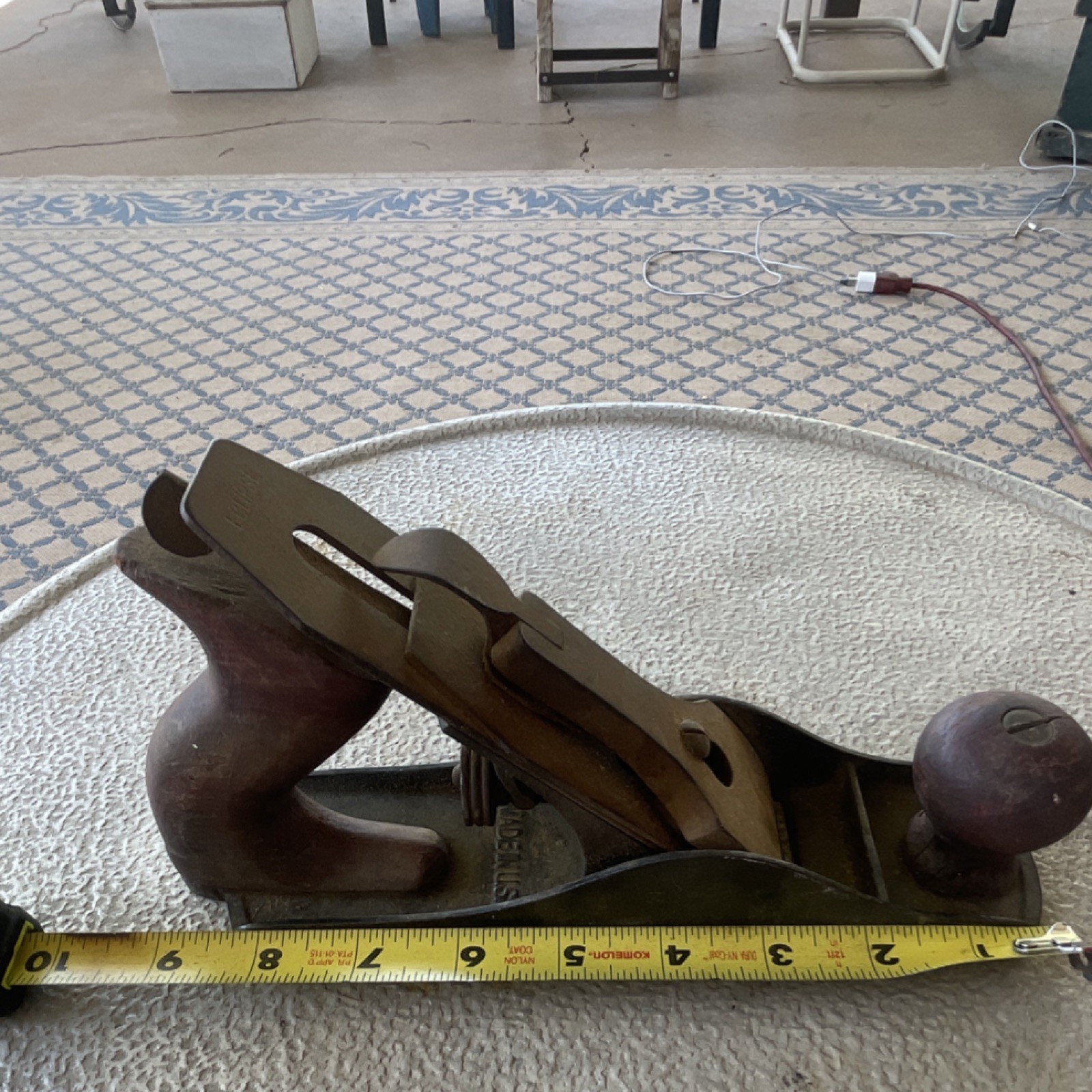 Bailey Vintage Woodworking Hand Plane Metal Body Collectible