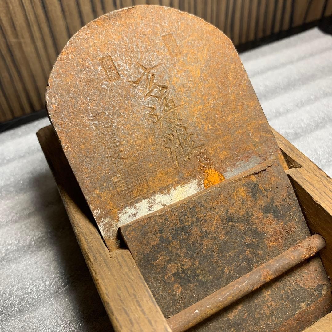 Unryu sai Kanna Hand Plane 27x8cm 9mm Blade Used Authentic Woodworking Tool