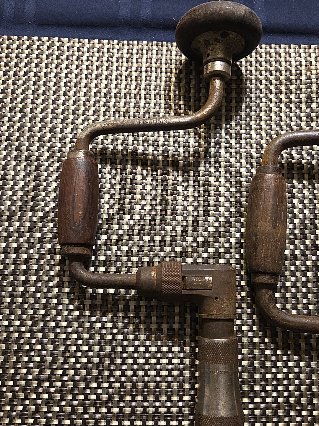 Vintage Stanley Brace No 923 10″ Miller Falls 33 8 in Ratcheting Tool Auger bit