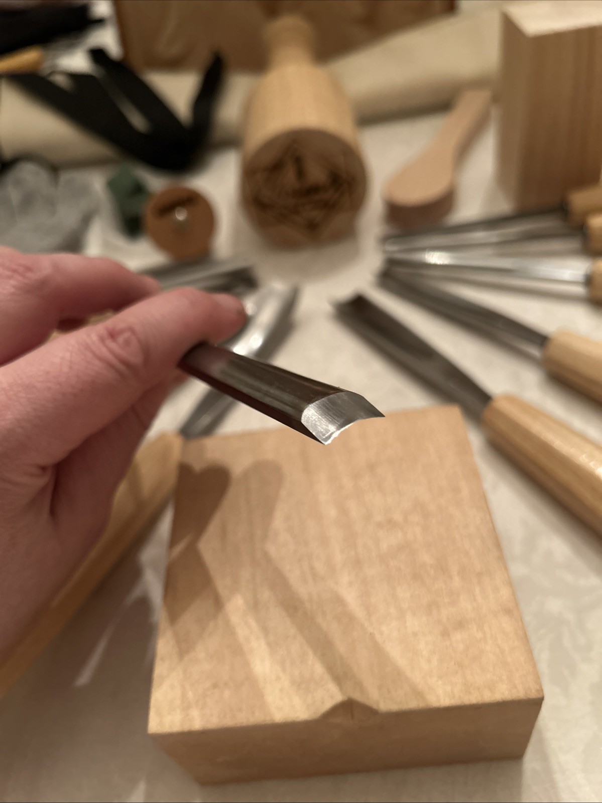 12 Gouge Carving Starters Set W/ Case & More Hand Made Professionally Sharpened