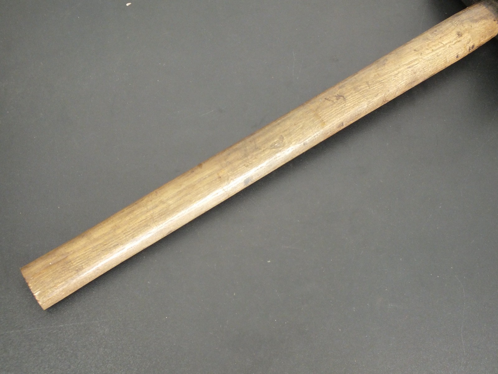 VINTAGE BLACKSMITHS HAMMER TOP SWAGE MILITARY 1953 BY BRADES