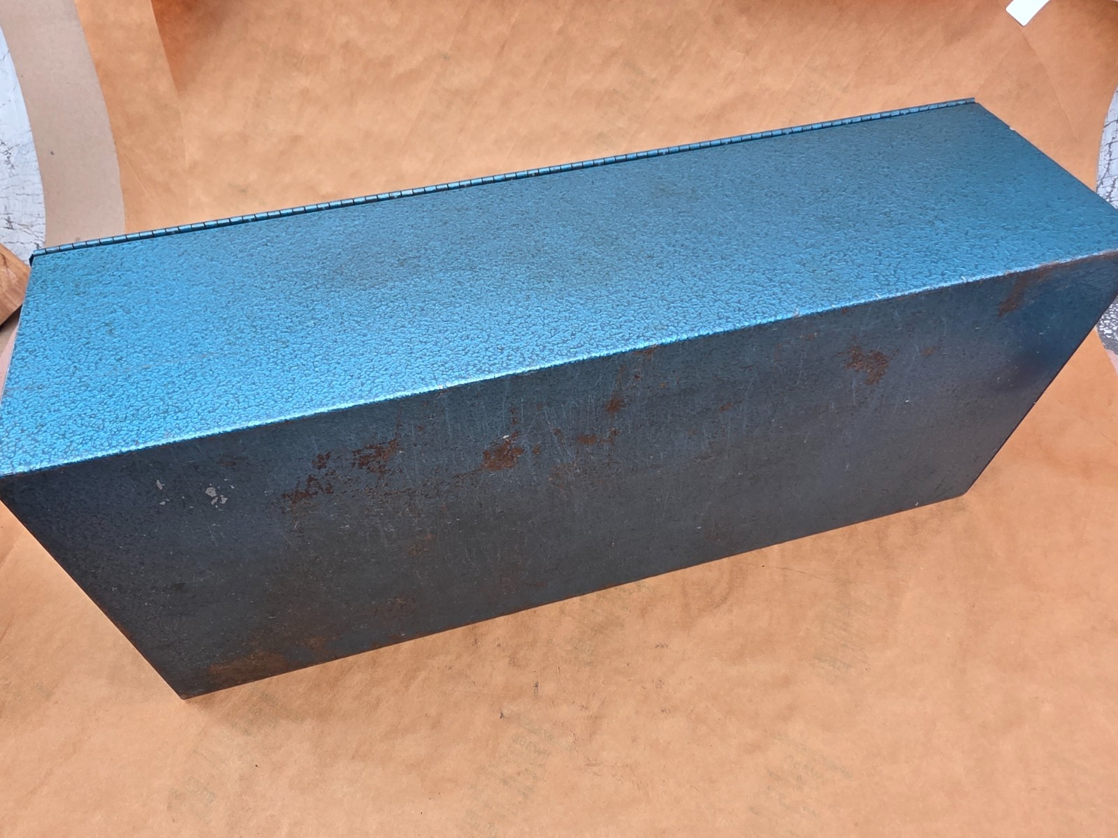 Vintage Belknap Blue Grass T5-BG 721 Tool Box 21 L X 9 W X 7.5 H