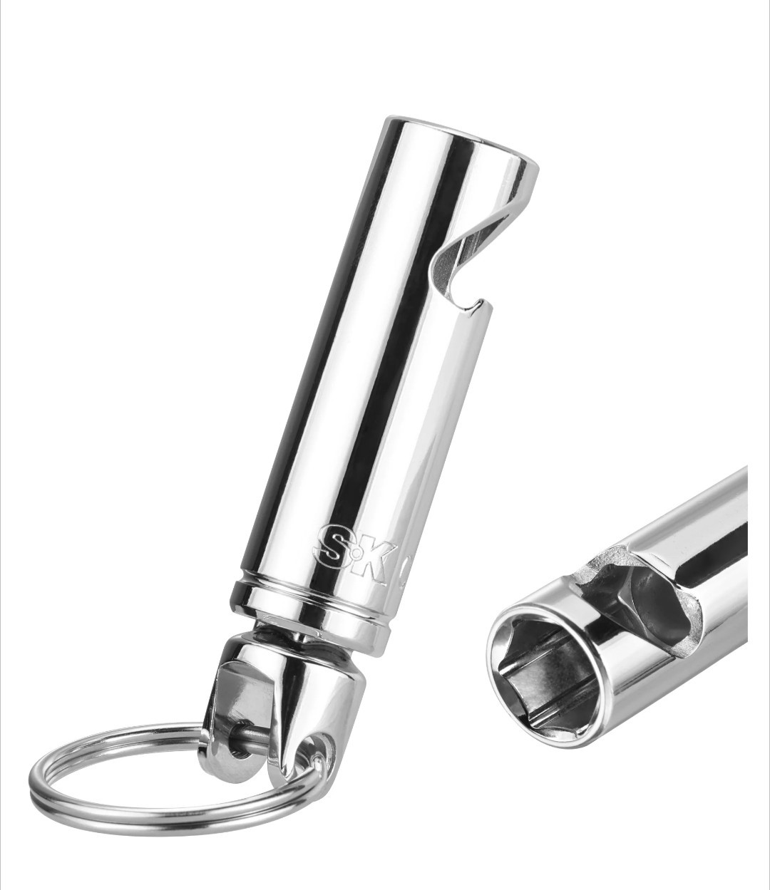 SK Bottle Opener Key Chain 14mm Socket 3/8″ Drive New
