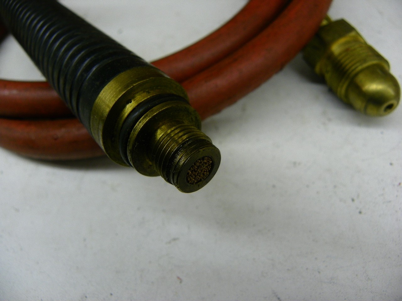 Vintage MAPP Air Torch Kit Dow Chemical Co. High Pressure Hose MA-211 Handle