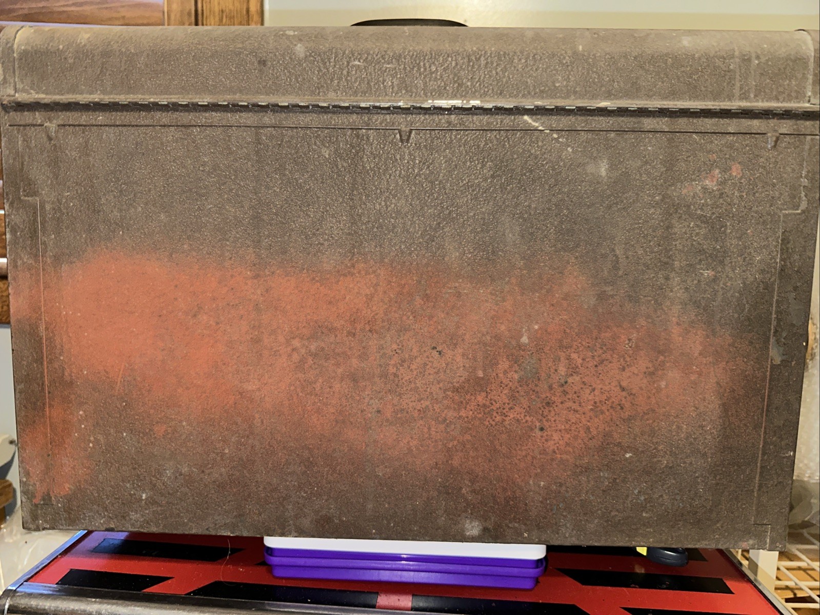 Vintage Waterloo 7 Drawer Tool Box 20.5IN X8.5IN X 13.5IN With Key