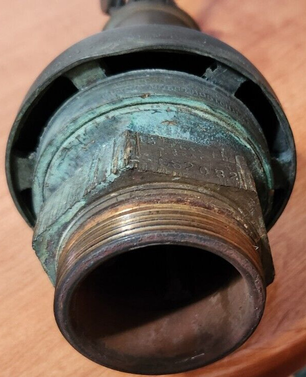 VINTAGE AMERICAN STEAM GAUGE & VALVE MFG. CO. PRESSURE RELIEF VALVE W /LOCK