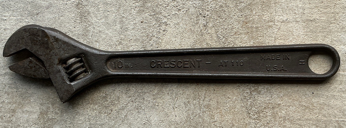 VTG Crescent Tool Co Adjustable Wrench Lot 18” 12” 10”8” & 4”