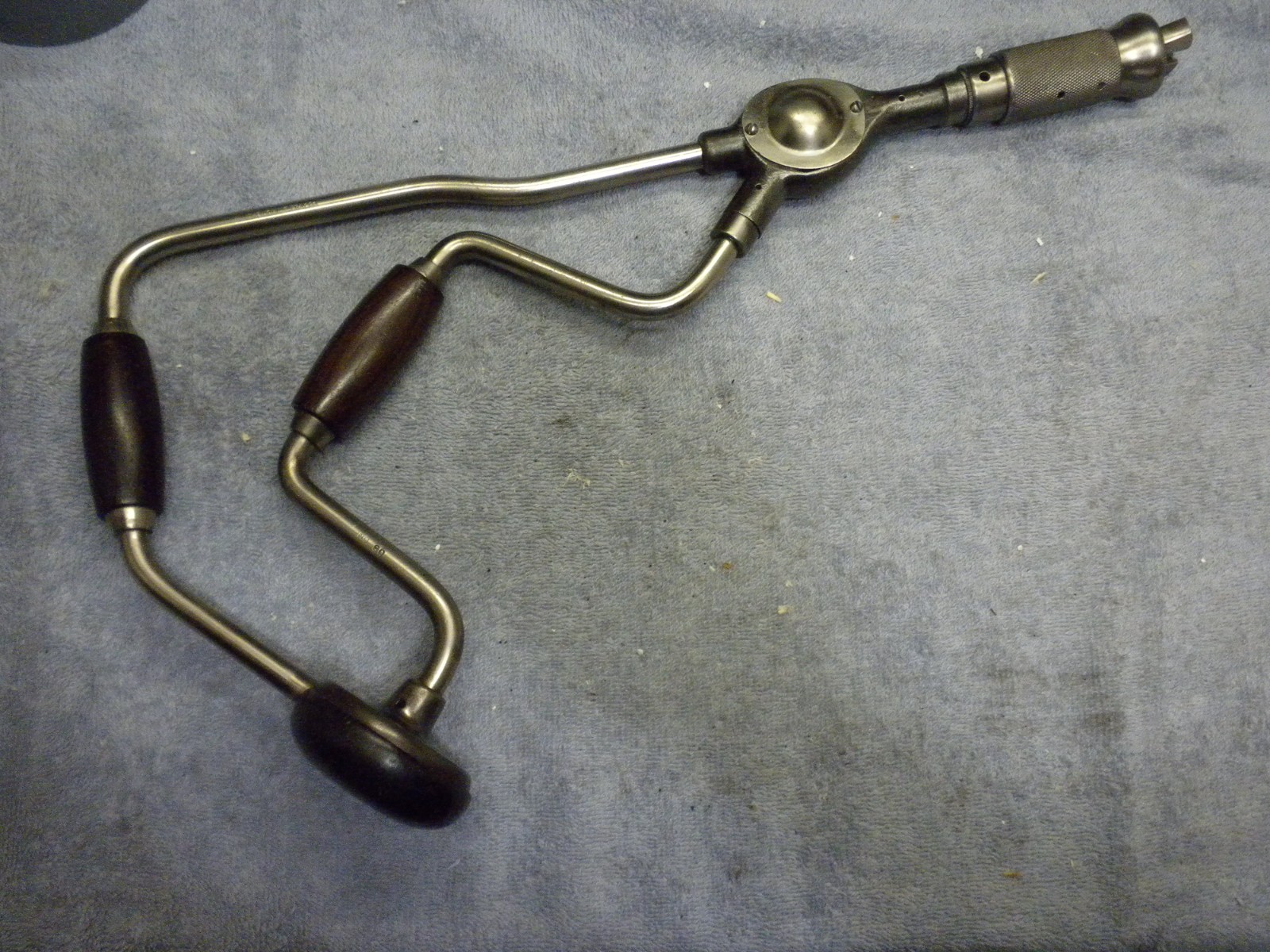 Vintage John S. Fray Co. No.80 Corner/Wall Brace for Auger bits work ready