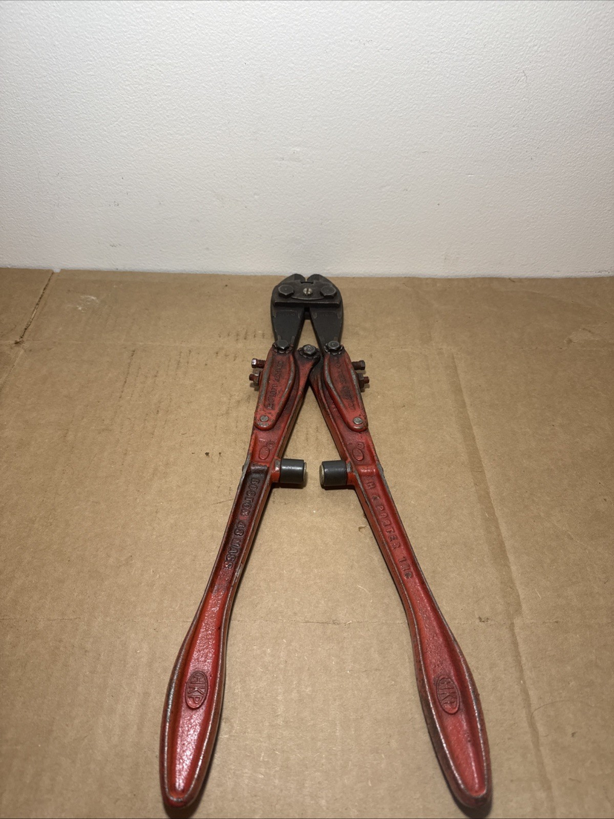 Antique H. K. PORTER No. 0 Bolt Cutter Tool HKP Boston 18″ Working Condition vtg