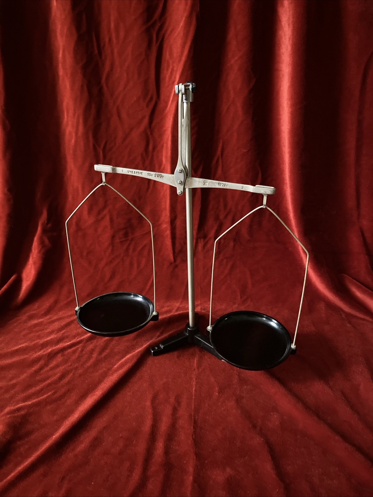 Laboratory Weight Scales Vintage USSR Balance Soviet Era Collectible Rare