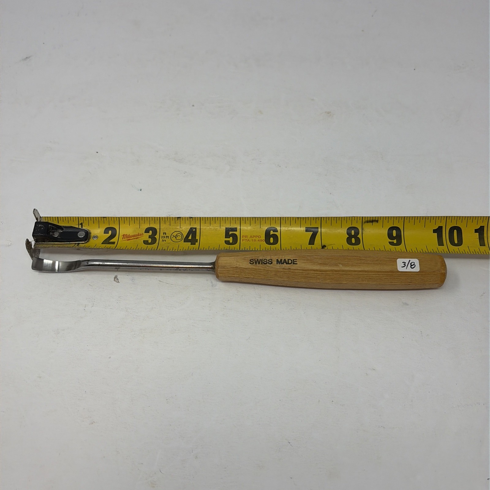 Pfeil Swiss Made Woodworking Gouge Tool – 3/8 – Carpentry – New