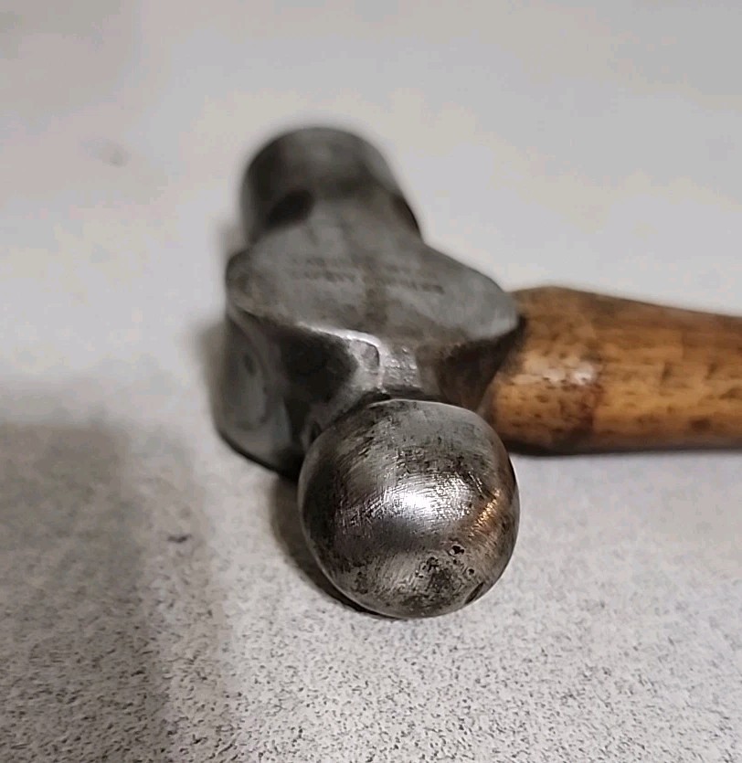 Vtg BLUE POINT BP12A 12 OZ. Head Ball Peen Hammer Kenosha Wisconsin USA