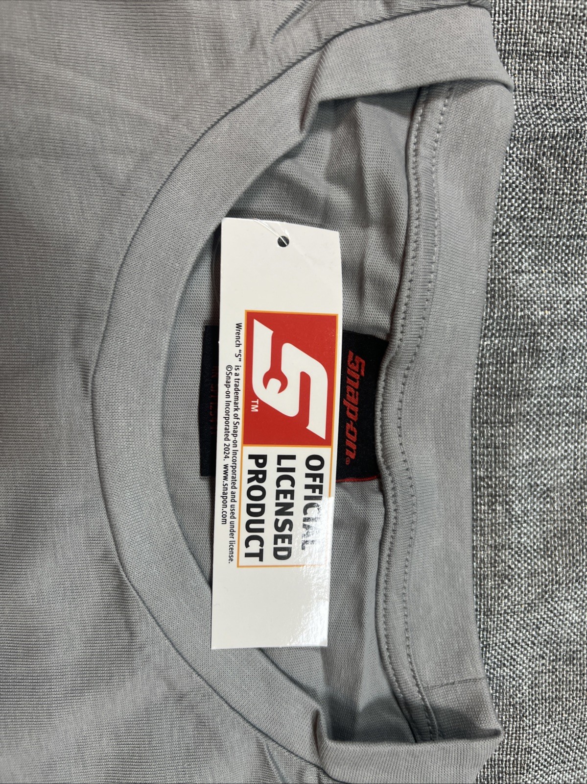 Snap-on Tools NEW promotion T-shirt Red graphic size XL gray short sleeve