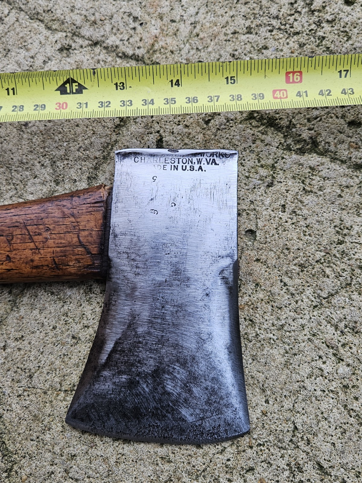 Vintage Kelly Works Charleston W V A Made In USA Hatchet Axe Kindling Cutter