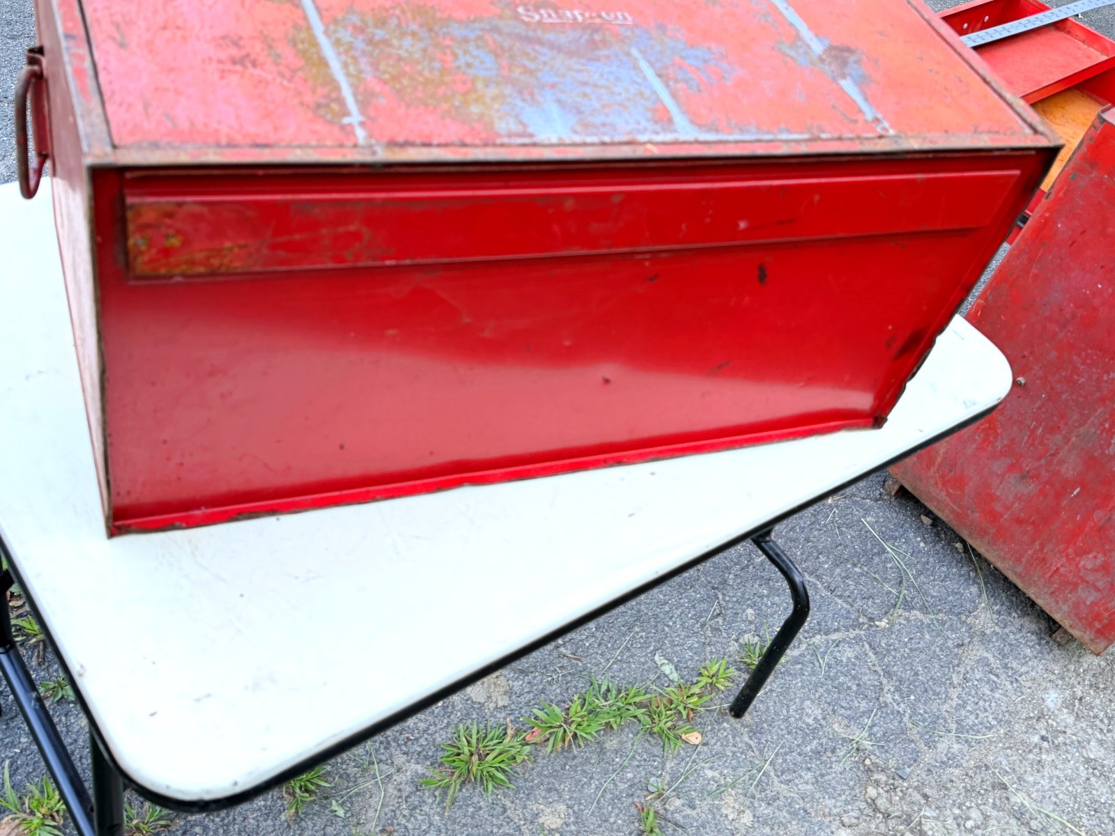 Snap-On K-55R Vintage 6 Drawer Machinist Mechanic Top Tool Chest Box 1940s HEAVY
