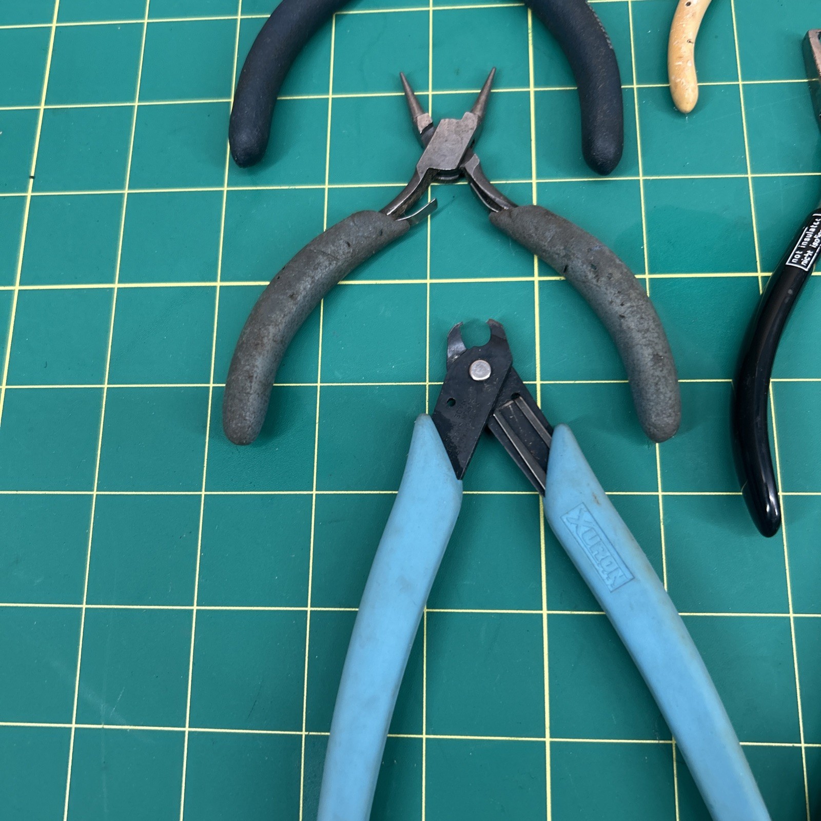 VTG jeweler watch clock repair side cutter / plier USA C.k. German swiss mix lot