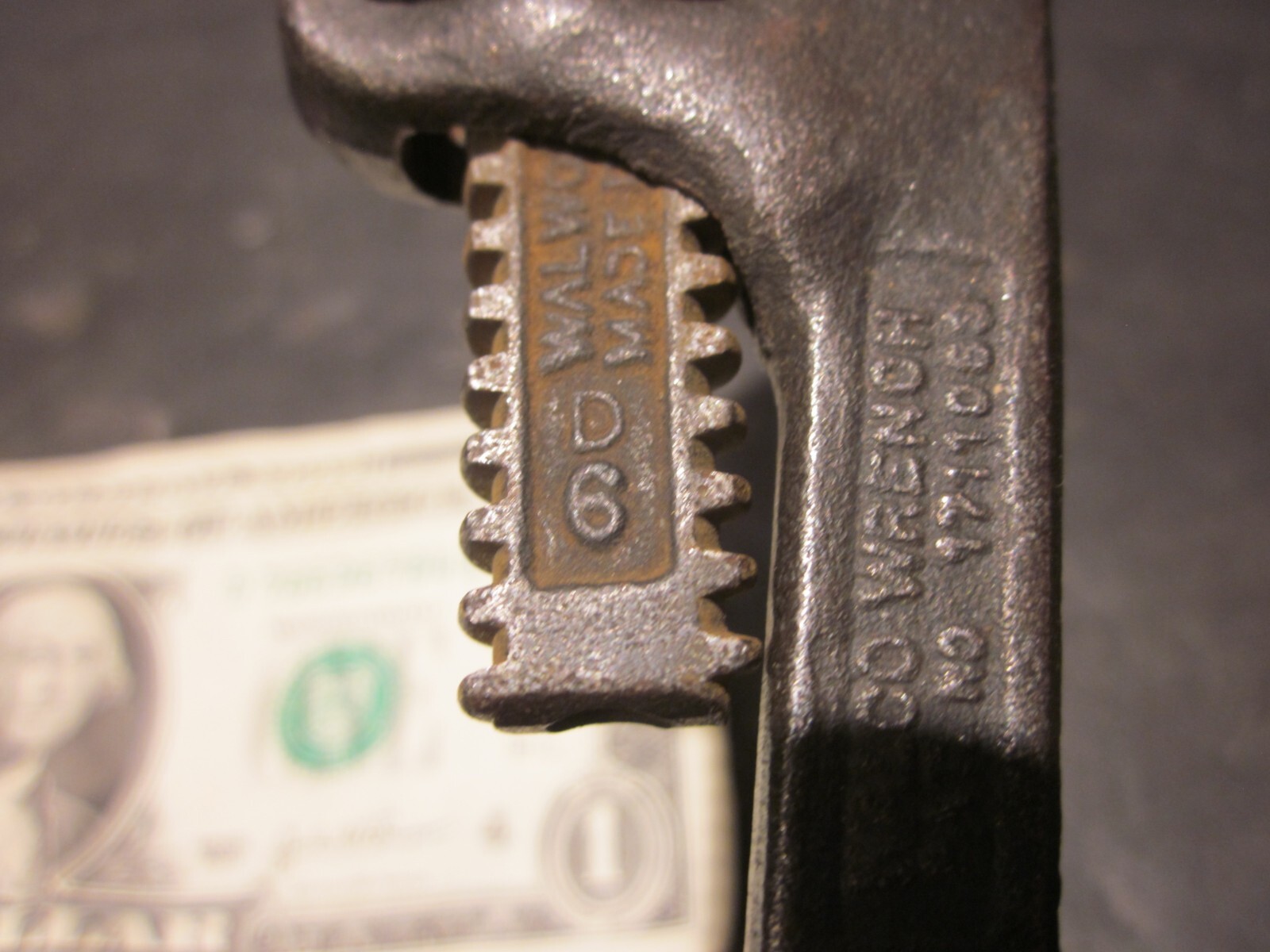 VINTAGE WALCO WRENCH CITY OF NEW YORK TOOL TRANSIT SUBWAY POLICE FIRE DEPARTMENT
