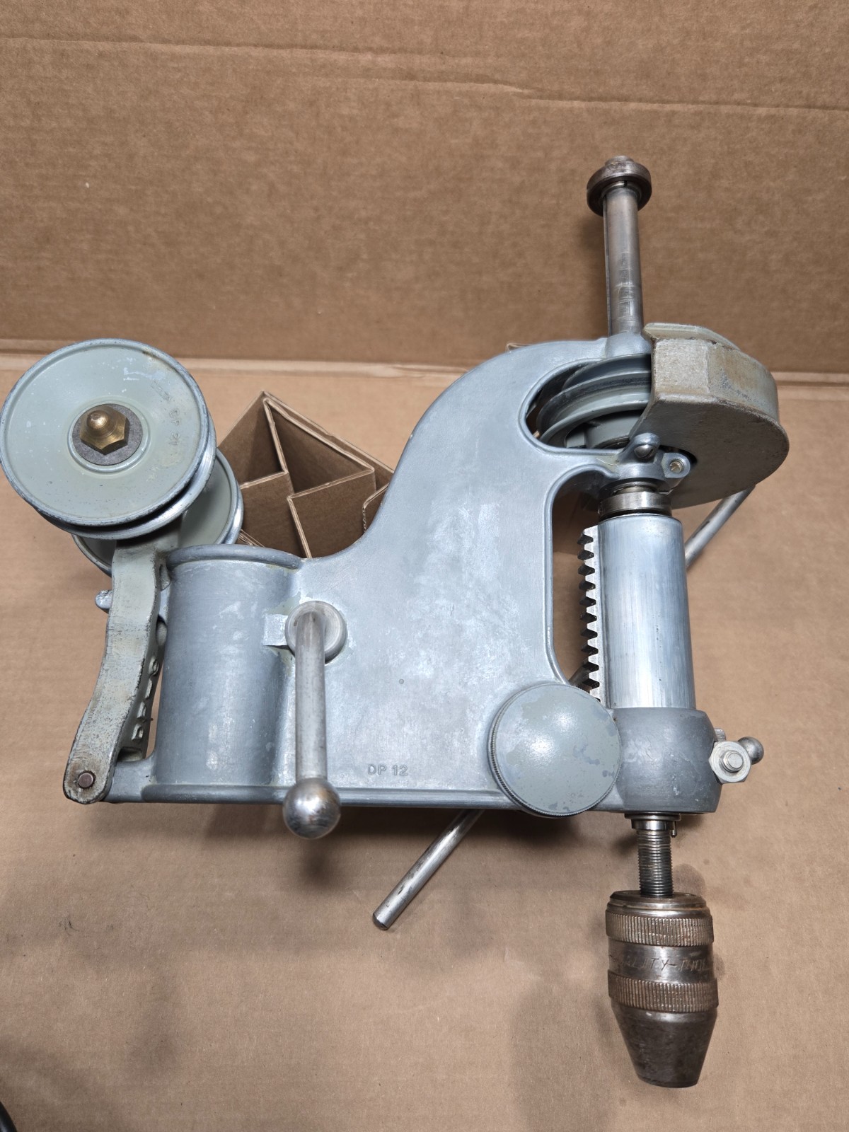 Vintage Rockwell Delta Model 620 Drill Press Head Assembly (Early 1930s)