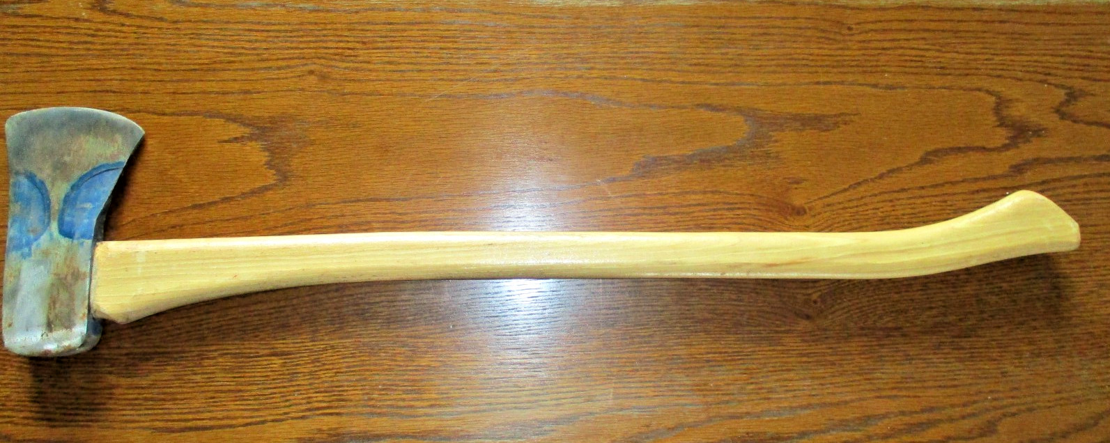vintage Collins Commander bevel edge 4-1/2lb single bit axe w/ original handle