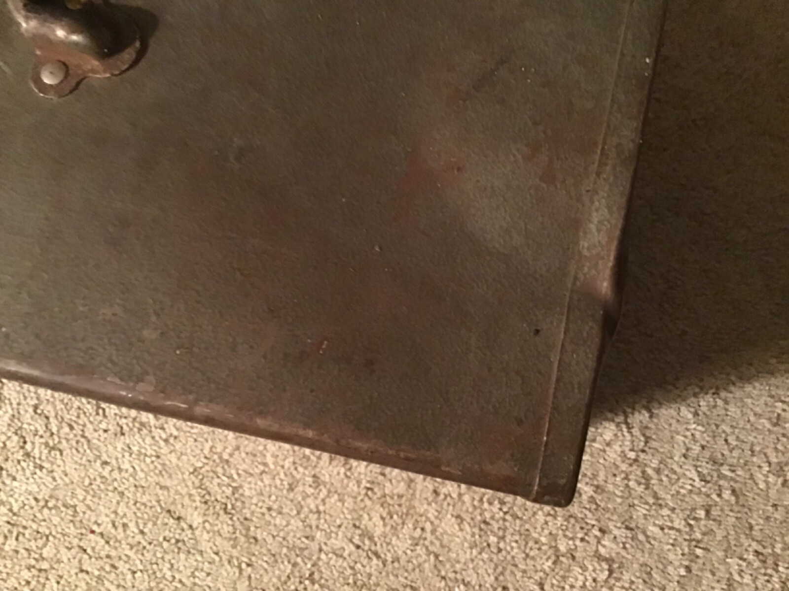 RARE Vintage Park Metal Tool Box 2 Drawer Machinist Mechanic Model 86666