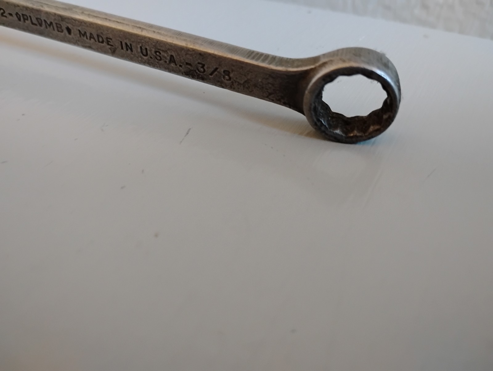 Vintage Plomb 1212 3/8″ Combo Wrench. Made in USA