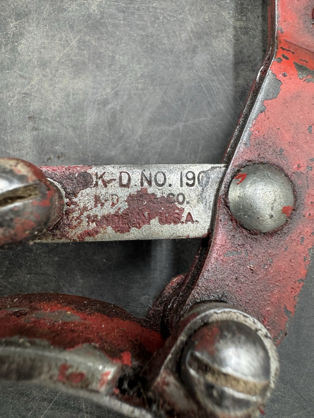 K-D Tools No 190 Vintage Oil Filter Wrench 3-1/2″ to 3-3/4″ USA