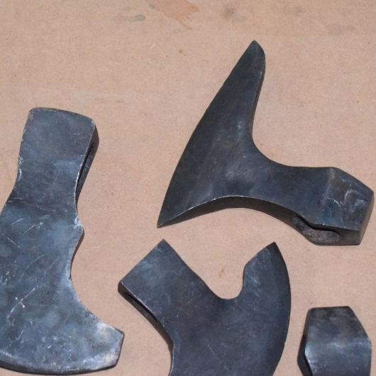 Set of 5 Medieval Axes – Hand-Forged Collectible Weapons, Authentic Replicas