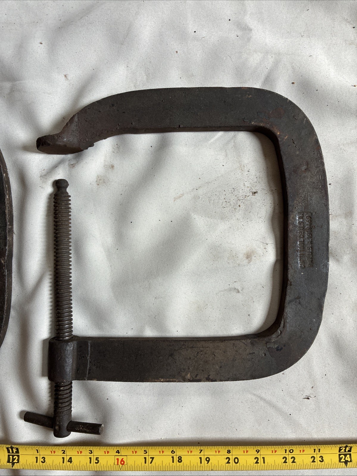 Hargrave 3 No.44 C Clamp (qty. 2) Vintage, Cincinnati Tool Company, Made in USA