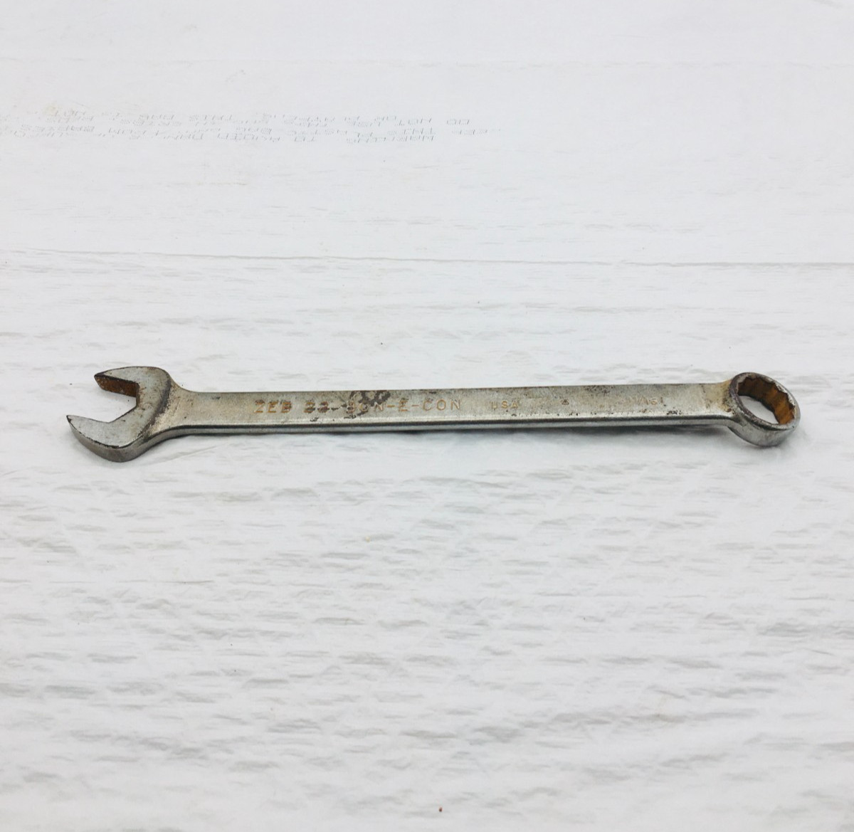 Bonney Forge BON-E-CON ZEB 22 11/16″ Combination Wrench Vintage USA