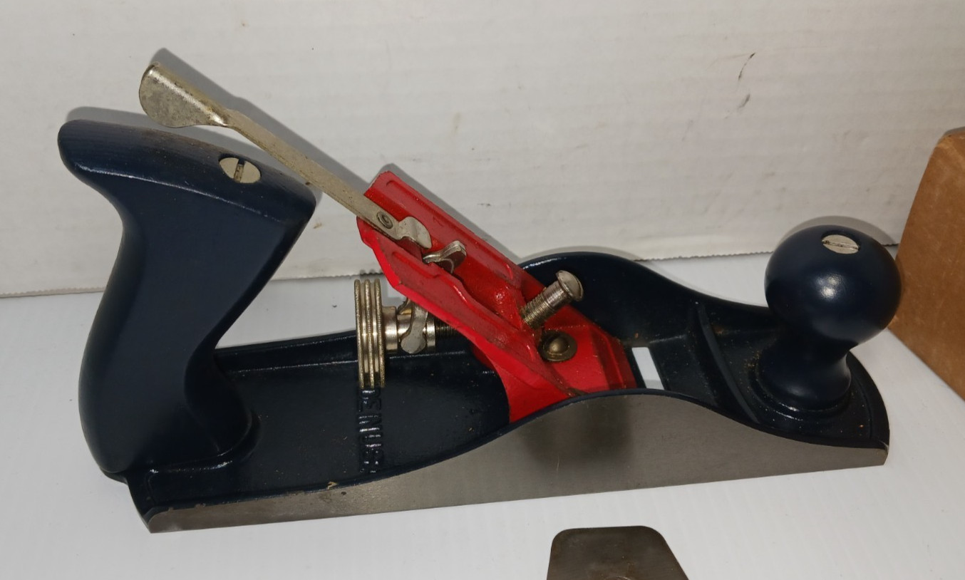 Vintage Stanley Handyman Plane H1204 9.75″ Long 2″ Blade Made In USA IN BOX!