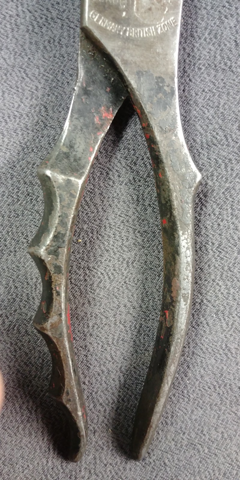 1950s West Germany Berlin British Zone Oxwall Tool Slip Joint Pliers Wire Cutter