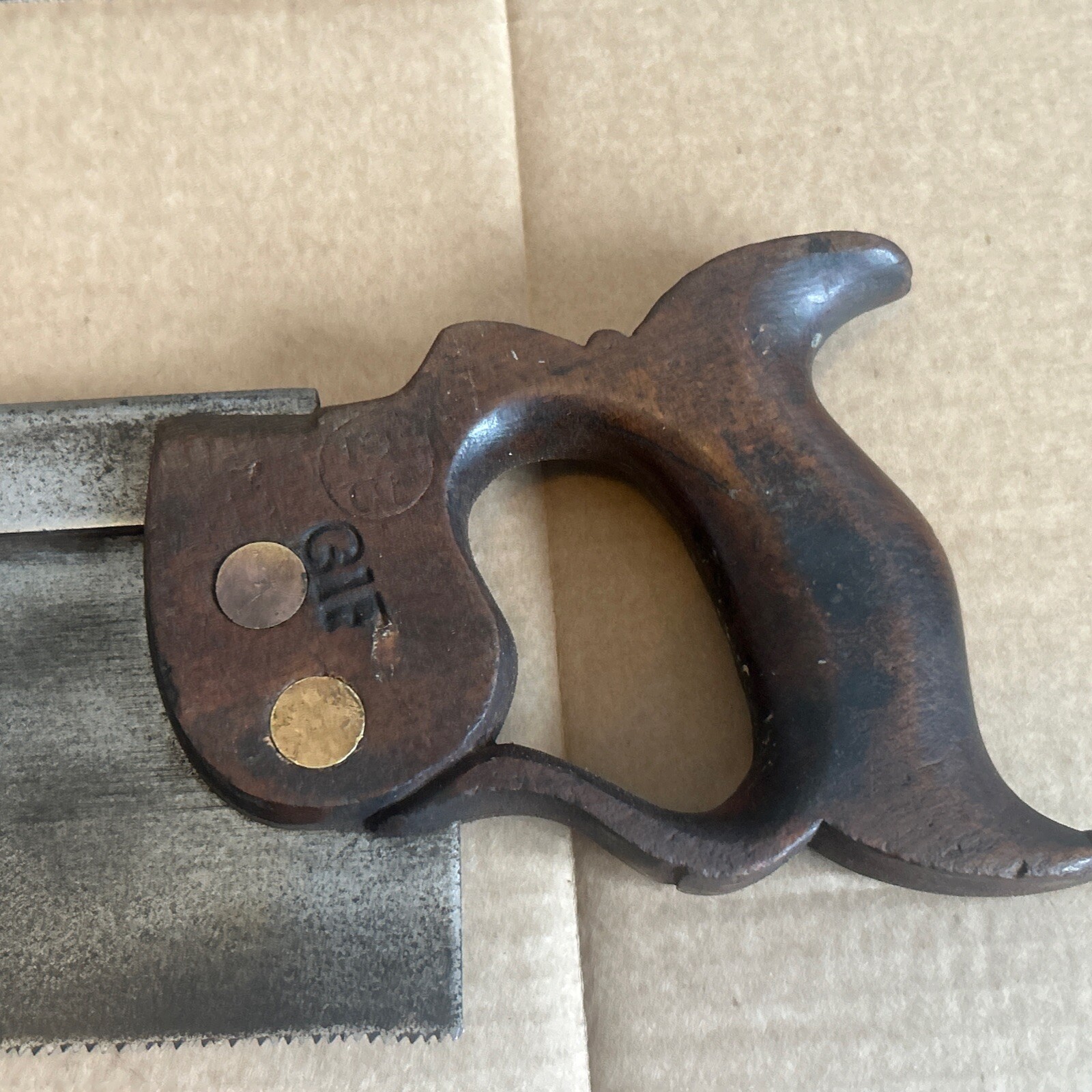 Vintage Tenon Saw 14 13tpi Francis Wood & Son 1917.
