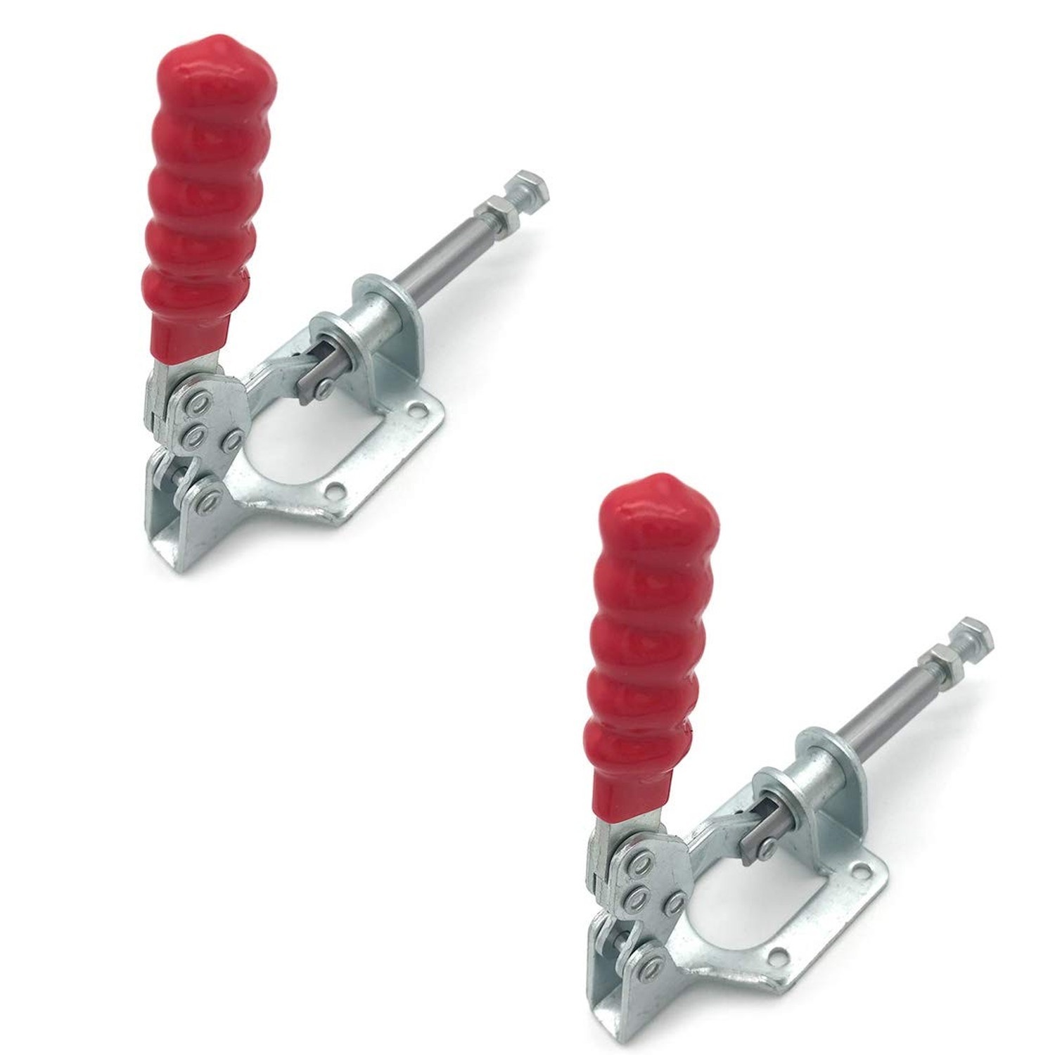 302F Push Pull Toggle Clamp Latch Anti-slip 2 Pack Hand Tool 300Lbs Holding C…