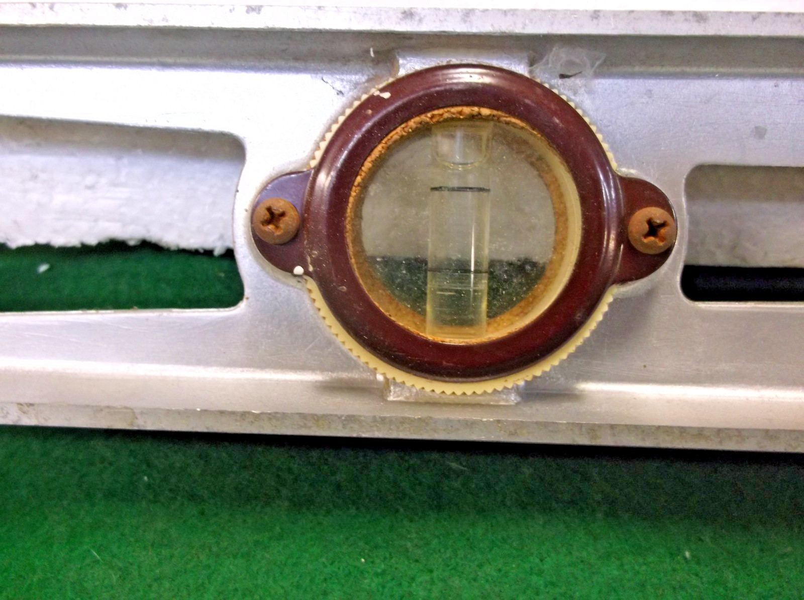 Vintage 1940s-1950s Stanley 24” ALUM. LEVEL 233-L (42-424) RARE!
