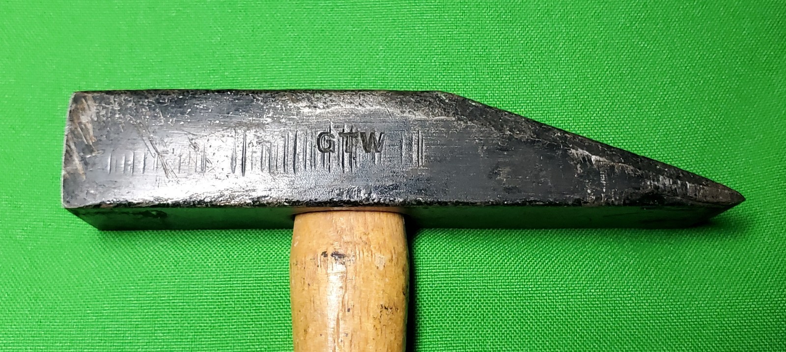 Lot of 2 Germantown Griffith Cross Peen 16 oz. Hammers Carpentry Blacksmithing