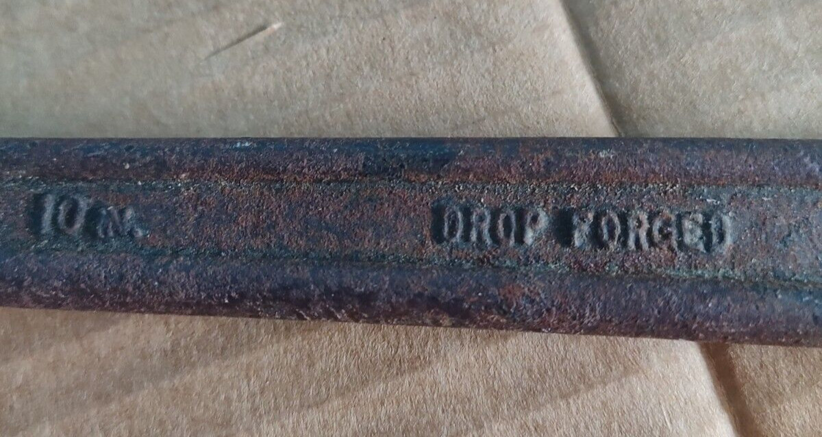Vintage 10″ Pipe Wrench Drop Forged Made In The USA