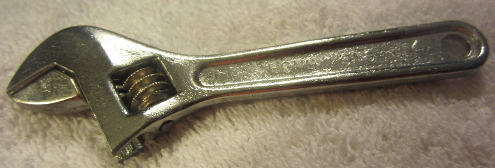 4″ adjustable , Hong Kong 4″ YM mini miniature adjustable wrench,tool,vtg