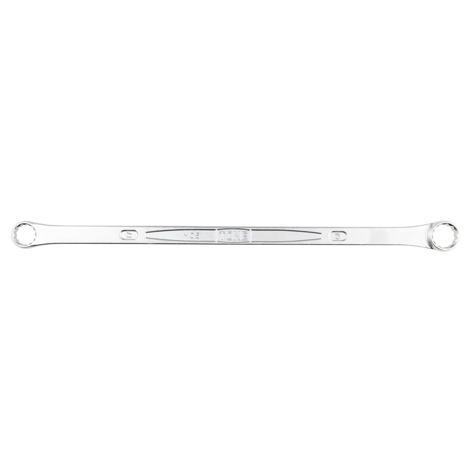 TONE M05-1719 Super Long Box End Wrench Straight 17x19mm Double Open End Tool
