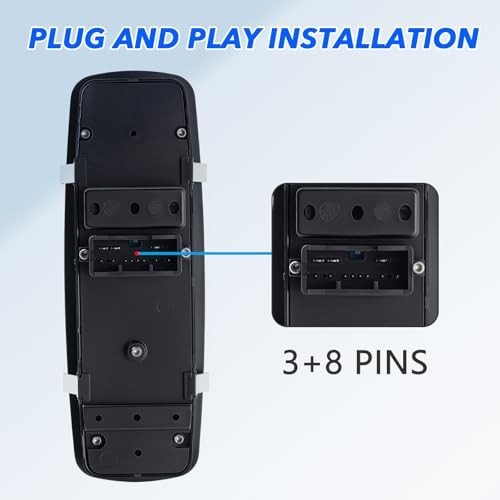 Driver Side Master Power Window Switch, Replacement for 68231805AA | for 2011
