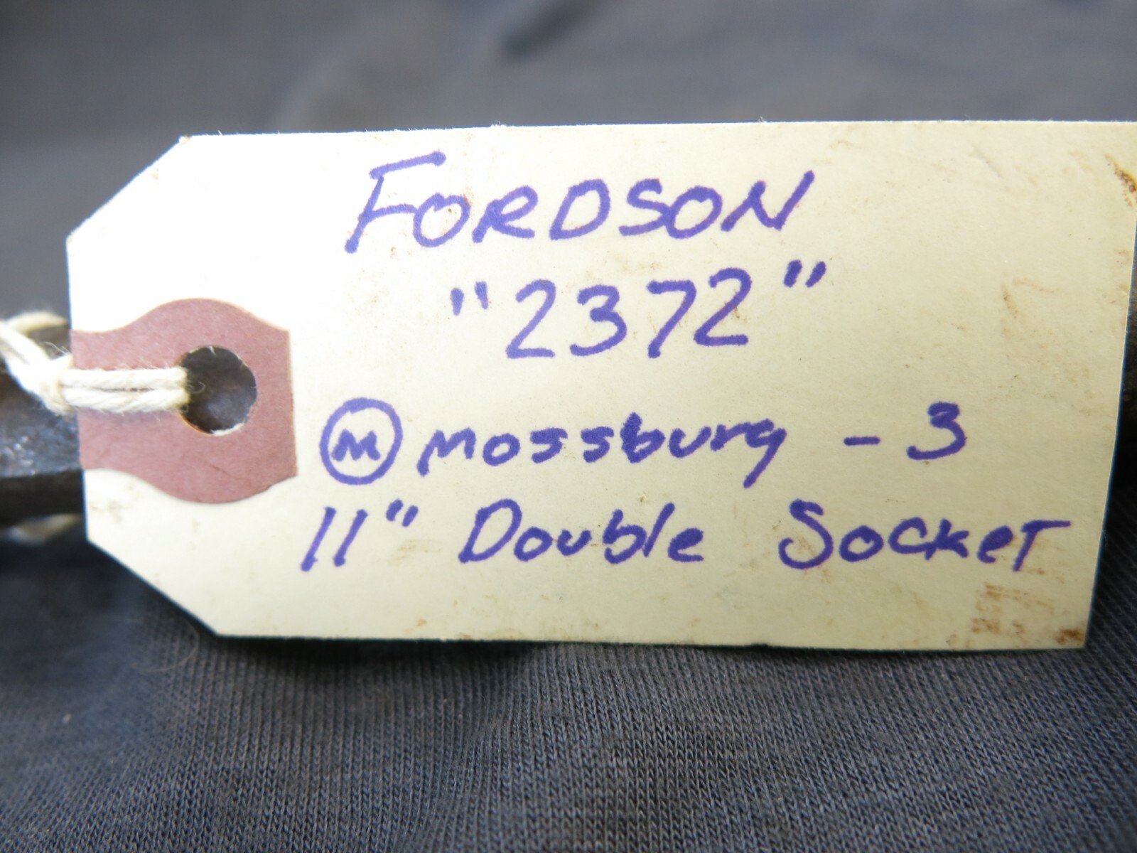 Vintage Wrench Fordson Farm Tractor No. 2372 Mossberg 11″ Double Socket Wrench