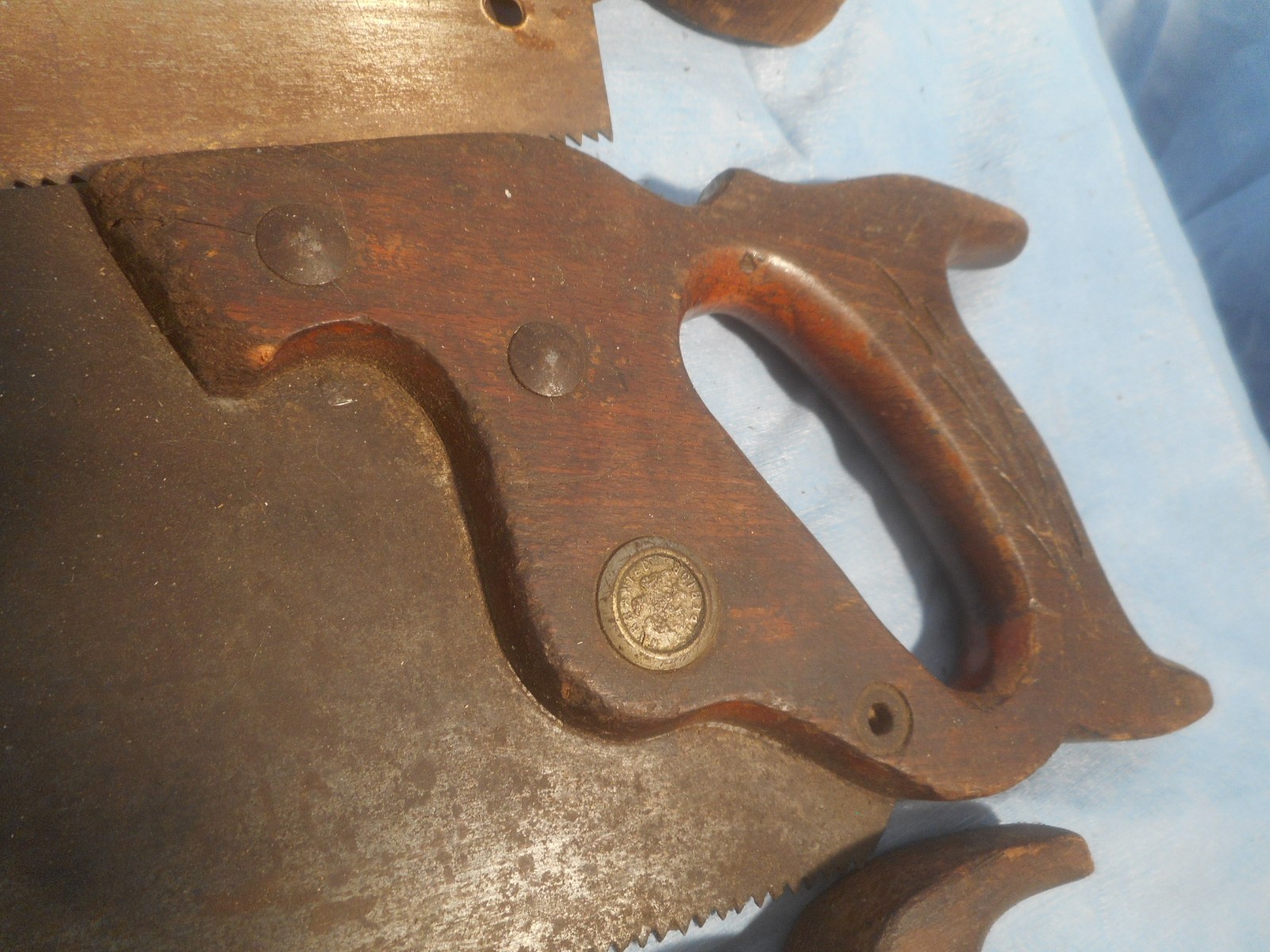 Lot of 6 Vintage Hand Saws from an estate find