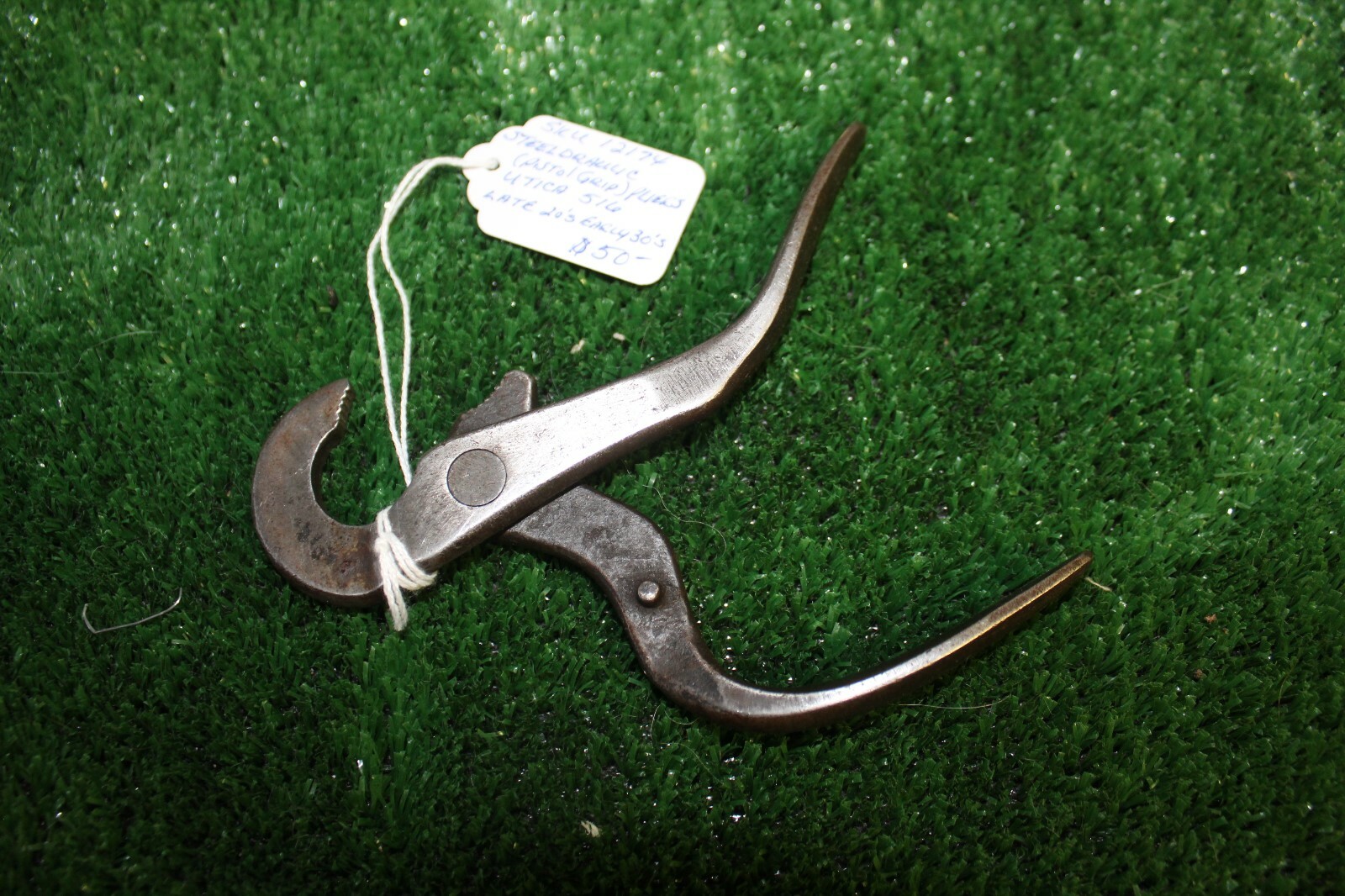 PLIERS, STEELDRAULIC (PISTOL GRIP), UTICA TOOL Co. 516, SKU 12174